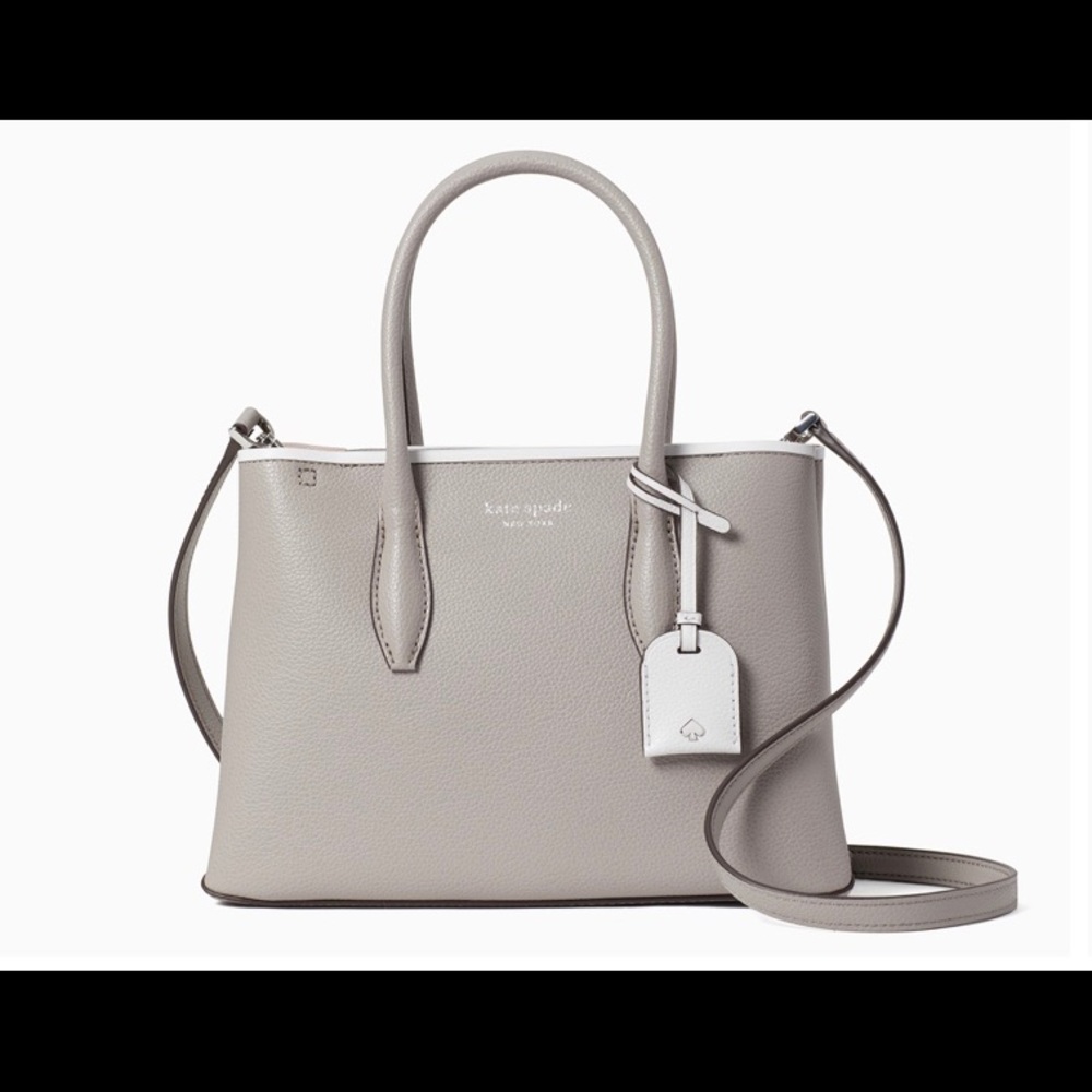 Kate Spade 
Eva Small Satchel in Taupe